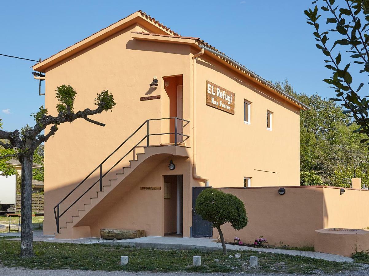 Hostal Mas Ferrer Cornellá de Terri Dış mekan fotoğraf
